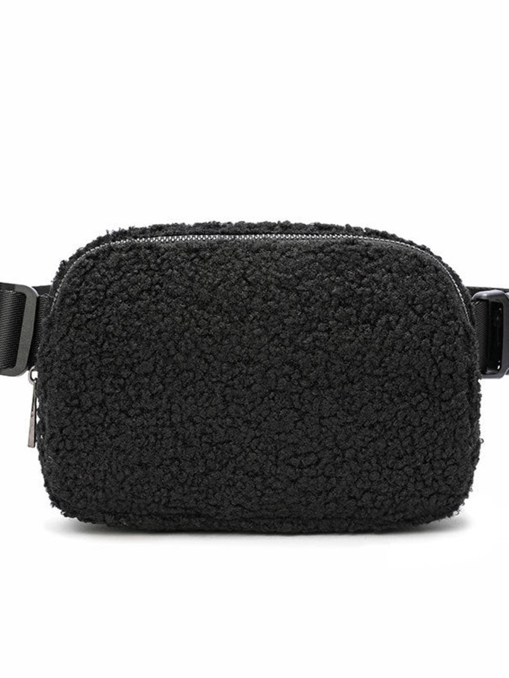 Atheltica | Everywhere Black Fleece Belt Bag